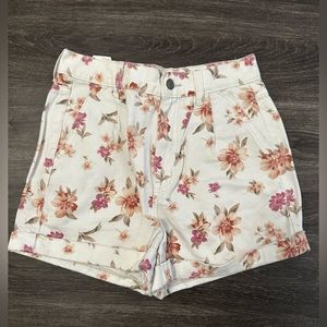 American Eagle Mom Floral Shorts